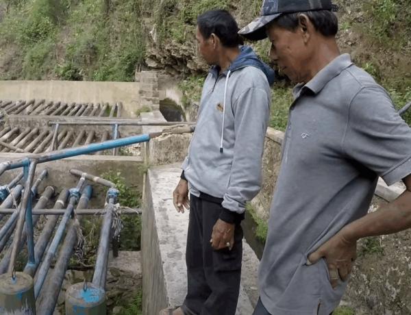Pompa Hidran arju Gunung Kidul Yokyakarta Sempat viral 4 tahun lalu, kini terbengkalai.